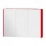 Зеркальный шкаф Botticelli Vanessa VnM-100 4820142277087 красный