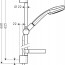 техническая схема Набор для ванны Hansgrohe Logis 714000S5