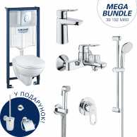 Комплект для ванны Mega Bundle Grohe BauLoop 39192МВ0