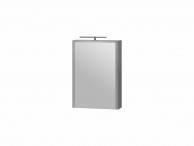 Зеркальный шкаф Juventa Livorno LvrMC-50 структурный серый 4820142278077