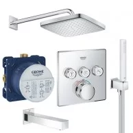 Душевая система скрытого монтажа Grohe Grohtherm SmartControl 26415SC2