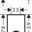 Душевая система скрытого монтажа Hansgrohe Raindance 1042020 чёрный матовый техническая схема 5