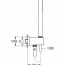 Душевая система скрытого монтажа Grohe Grohtherm 26415SC0 техническая схема 3