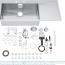 особливості Кухонна мийка Grohe EX Sink + Кухонний змішувач Grohe Blue Home 31581SD031455001 (31581SD0 + 31455001)