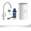 Кухонний змішувач і бойлер GROHE Red Duo + рушникотримач Grohe EX Selection Cube (30083001 + 40807000) 3008300140807000