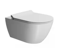Унитаз подвесной GSI Pura 881510 с крышкой soft-close, матовый