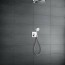 Термостат Hansgrohe ShowerSelect 15765000 + прихована частина iBox universal 01800180 ціна