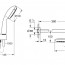 чертеж Душевая система скрытого монтажа Grohe Grohtherm SmartControl 26416SC1