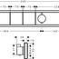 чертеж Термостат скрытого монтажа Hansgrohe RainSelect 15382700