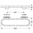чертеж Держатель для банного полотенца Grohe Selection 41058000