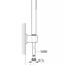 чертеж Душевой набор с 1 режимом струи Grohe Euphoria Cube Stick 27702000