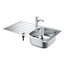 купить Кухонная мойка + кухонный смеситель Grohe Eurosmart 31565SD1