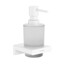 Дозатор для жидкого мыла Hansgrohe AddStoris 41745700 белый матовый/стекло матовое