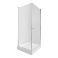 Душова кабіна Qtap Gemini Clear 90x90 см на дрібному піддоні Unisquare GEMCRM1099SC6UNIS309915