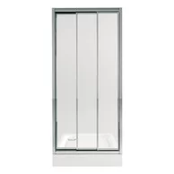 Набір двері в нішу Qtap Uniford 80 см з піддоном Unisquare UNICRM208C4UNIS308815