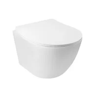 Унитаз подвесной с сиденьем Soft-close Qtap Jay QT07335176W