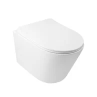 Унитаз подвесной с сиденьем Soft-close Qtap Swan QT16335178W