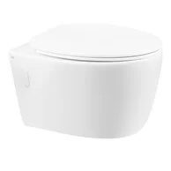 Унитаз подвесной с сиденьем Soft-close Qtap Leo QT11331002ERW