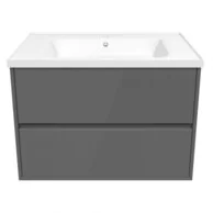 Тумба з умивальником Volle TEO 15-88-81G сірий