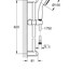 чертеж Набор смесителей для ванны Grohe BauLoop UA123214M0