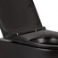 купить Унитаз подвесной с сиденьем Soft-close Qtap Robin Rimless QT13332141ERMB
