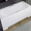 цена Ванна акриловая Besco Aria Plus 130х70 см NAVARA10634