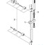 техническая схема Душевой гарнитур Grohe Euphoria Cube+ Stick 27890000