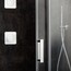 дизайн Душевые двери Ravak Matrix MSD2-100 R белый transparent 0WPA0100Z1
