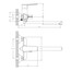 чертеж Смеситель для ванны Imprese Odra f0328701BO