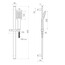 Набір змішувачів для ванни Imprese kit30095 технічна схема 3