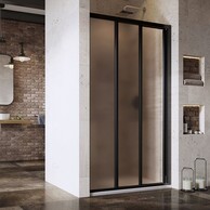 Душевые двери Ravak Supernova ASDP3-80 198 черный grape 00V403R2ZG