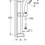 техническая схема Набор смесителей для ванны Grohe BauLoop New 3в1 123214SE