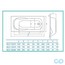 размеры ванна акриловая koller pool delfi 170x70