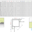 чертеж Душевая кабина Radaway Almatea KDD 100х90 (32182-01-01N)