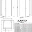 ціна Душова кабіна Radaway Almatea KDJ + S 80x100Lx80 ліва (31552-01-01L1 + 31552-01-01L2