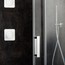 Душевые двери Ravak Matrix MSD2-100 0WLA0100Z1 белый + Transparent купить