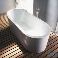 купить отдельностоящая акриловая ванна duravit starck 160x80 700409
