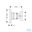 креслення Запірний/перемикаючий вентиль Axor Citterio Trio/Quattro 39925000 СМ