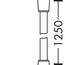 Набор гигиенического душа Hansgrohe Novus 71068112 техническая схема 2