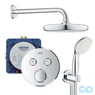 Душова система Grohe SmartControl з душовим гарнітуром хром 34614SC0