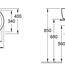 чертеж Раковина накладная Villeroy&Boch Architectura 41254101