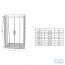 чертеж Душевые двери Ravak 10° 10DP4-130 0ZKJ0100Z1 белый + transparent 