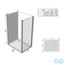 креслення Нерухома стінка Ravak 10 ° 10PS-90 9UV70C00Z1 полірований алюміній + transparent