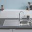 дизайн Кухонна мийка + кухонний змішувач Grohe Bau Edge 31562SD0
