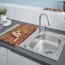Кухонна мийка + кухонний змішувач Grohe Bau Edge 31562SD0 купити