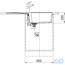 техническая схема Кухонная мойка Franke UBG 611-100 XL 114.0574.933